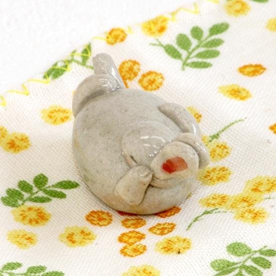豆屋　箸置き（うさぎとかめ：うさぎ）画像