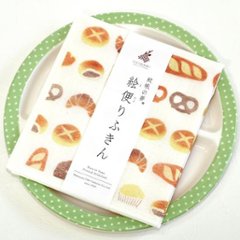 蚊帳の夢　絵便りふきん（パン）の画像