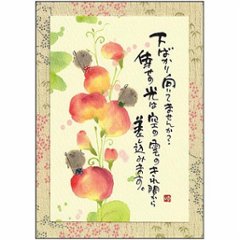 御木幽石 ポストカード（下ばかり向いてませんか？）の画像