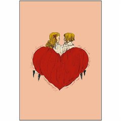 くらはしれい プレミアムポストカード（ハート）の画像