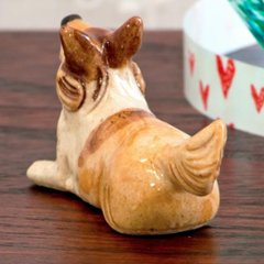 豆屋　箸置き（ラフ　コリー）画像