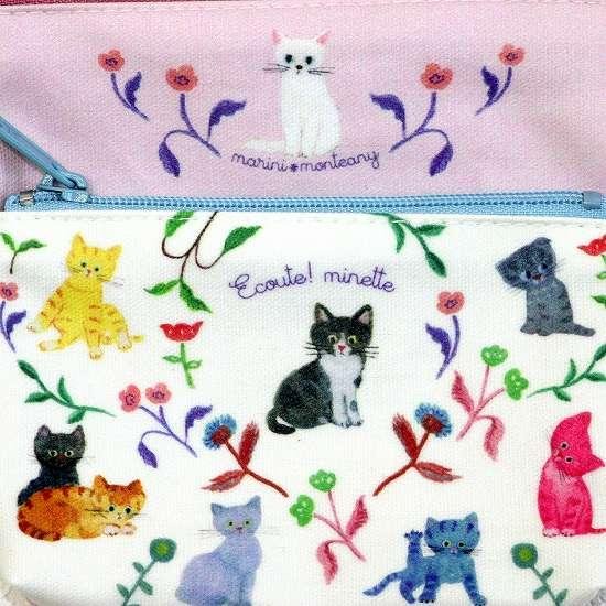 エクートミネット　2段ポーチ（Flower）画像