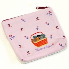 エクートミネット　2段ポーチ（Flower）画像