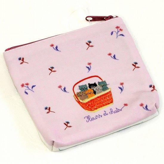 エクートミネット　2段ポーチ（Flower）画像