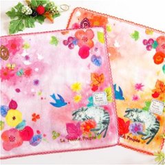 プティット・プぺ　ガーゼミニタオル（ひなたぼっこ）の画像