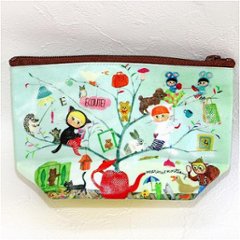 エクート　ツヤコートポーチ（pot tree）の画像