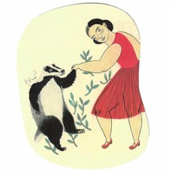 moritaMiW　ポストカード（ムジナの穴で）の画像