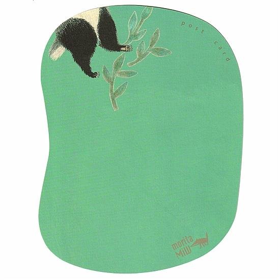 moritaMiW　ポストカード（ムジナの穴で）画像