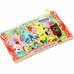 エクート　ペンポーチ（カラフル森）画像