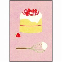 伊藤絵里子 ポストカード（ストロベリーケーキ）の画像
