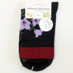 Natural Collection シルクMIX ソックス（桔梗）画像
