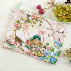 プティット・プぺ　ぺたんこポーチ（プティとバルファの秘密の花園）の画像