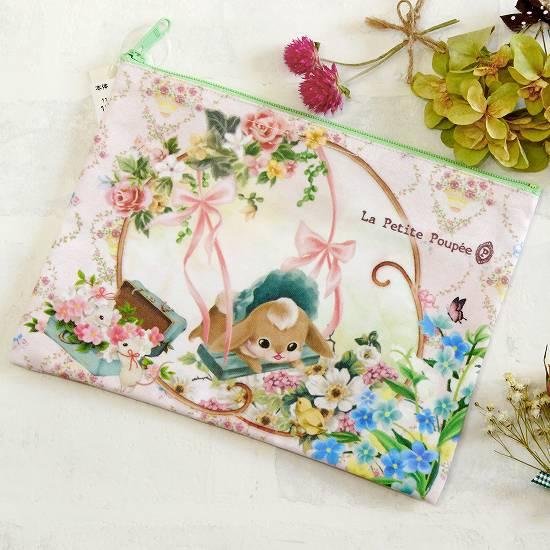 プティット・プぺ　ぺたんこポーチ（プティとバルファの秘密の花園）画像