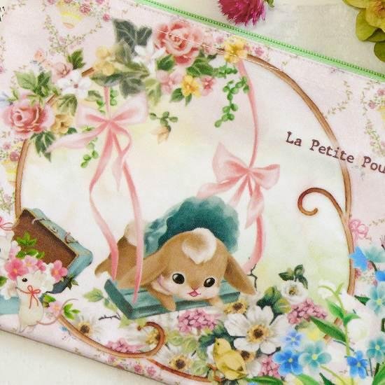 プティット・プぺ　ぺたんこポーチ（プティとバルファの秘密の花園）画像