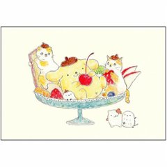 トコロコムギ×サンリオ　ポストカード（気分はポムポムプリン　アラモード♪）の画像