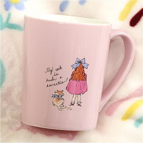 くらはしれい　マグカップ（ピンク）画像