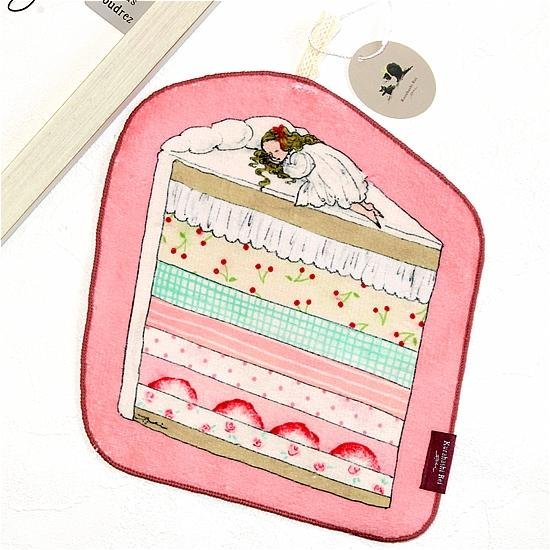 くらはしれい　プリントループタオル（ピンク）画像