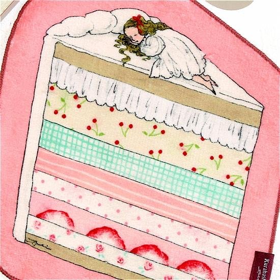 くらはしれい　プリントループタオル（ピンク）画像