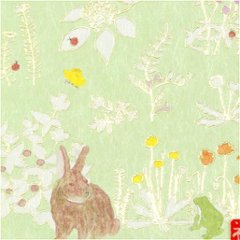 いわぶちさちこ ポストカード（のはらの春）画像