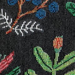 松尾ミユキ　トラベルポーチ（Flower02 BK）画像