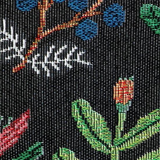 松尾ミユキ　トラベルポーチ（Flower02 BK）画像