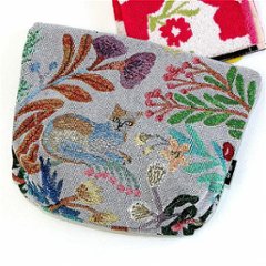 松尾ミユキ　トラベルポーチ（Two cats）の画像