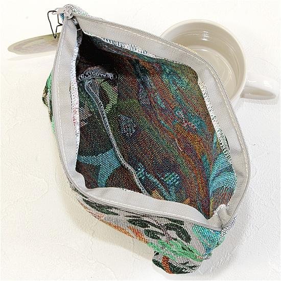 松尾ミユキ　トラベルポーチ（Two cats）画像