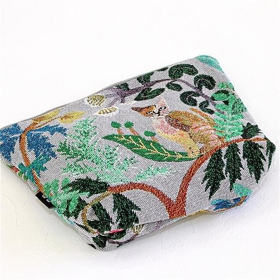 松尾ミユキ　トラベルポーチ（Two cats）画像