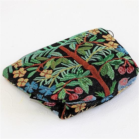 松尾ミユキ　トラベルポーチ（Two birds）画像