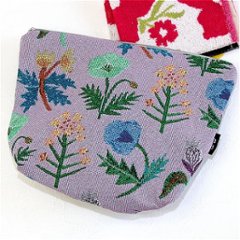 松尾ミユキ　トラベルポーチ（Flower03 PU）の画像