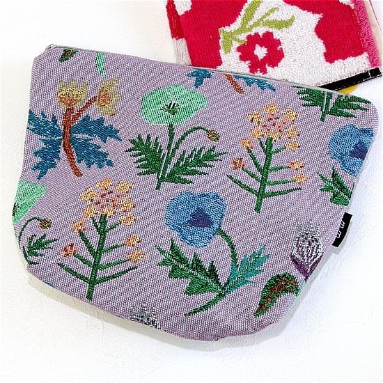 松尾ミユキ　トラベルポーチ（Flower03 PU）画像