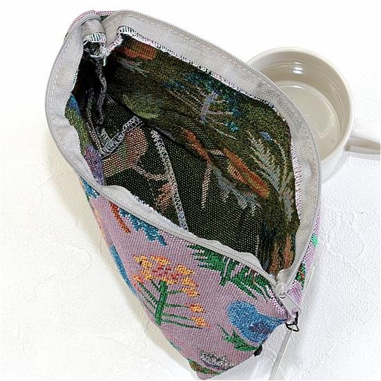 松尾ミユキ　トラベルポーチ（Flower03 PU）画像