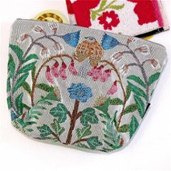 松尾ミユキ　トラベルポーチ（Flower bird）の画像