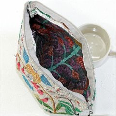 松尾ミユキ　トラベルポーチ（Flower bird）画像