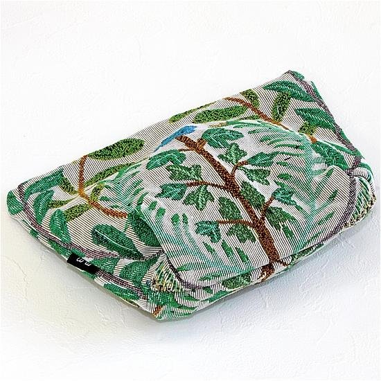 松尾ミユキ　トラベルポーチ（Flower bird）画像