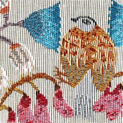 松尾ミユキ　トラベルポーチ（Flower bird）画像