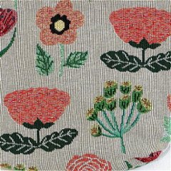 松尾ミユキ　トラベルポーチ（Flower01 IV）画像