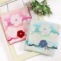 シビラ　ポケットハンカチ（白花）の画像