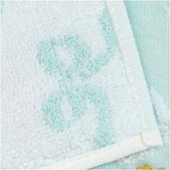 くらはしれい　プリントアップリケハンカチ（ブルー）画像