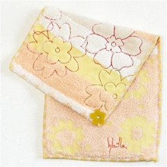 シビラ　ポケットハンカチ（ボーダー花柄）画像