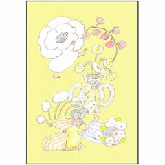 dodolulu ポストカード（フラワー）の画像