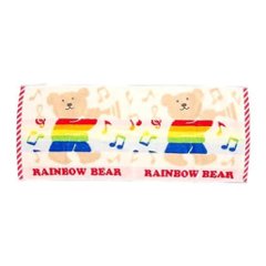 【予約品】レインボーベア　フェイスタオル（パレード）の画像