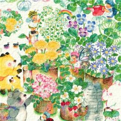 こばやしあや ポストカード（野花のお花屋さん）画像