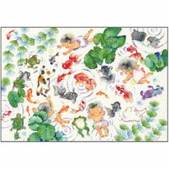 こばやしあや ポストカード（ゆらりゆらりと）の画像