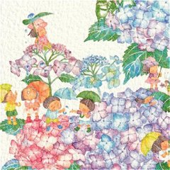 こばやしあや ポストカード（雨のかえりみち）画像