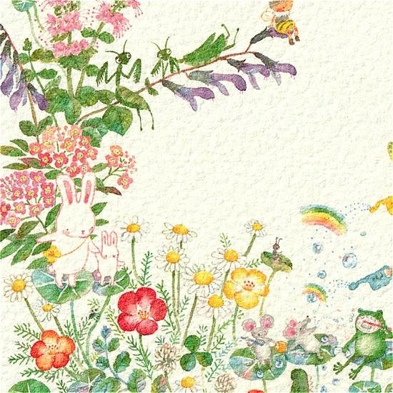 こばやしあや ポストカード（小さな虹）画像