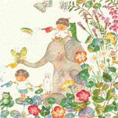 こばやしあや ポストカード（小さな虹）画像