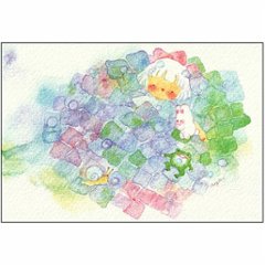 こばやしあや ポストカード（あじさいの色）の画像
