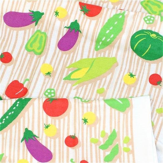 さいか　ガーゼたおる（夏野菜いっぱい）画像