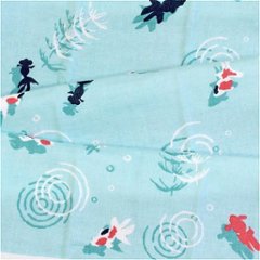 さいか　ガーゼたおる（金魚ひらひら）画像